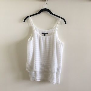 Banana Republic White Tank Top